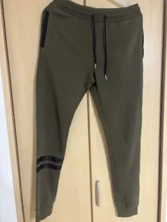 スウェットパンツ カーキ