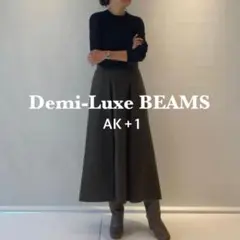 【AK+1】Demi-Luxe BEAMS 目黒越子着用 ドライカルゼスカート