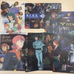 ジャンボカードダス ビジュアルシネマプレート 機動戦士Zガンダム 10種 セット