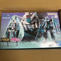 RG 1/144 RX-78-2 ガンダム Ver.2.0 [初音ミクVer.]のサムネイル