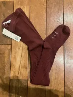 キッズタイツ Lサイズ ワイン150〜160