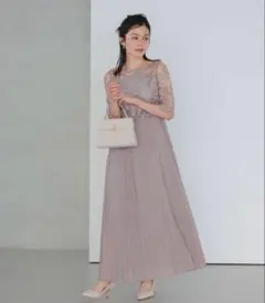 Dorry doll オリジナル模様柄刺繍レース使い ワンピースドレス　Sサイズ