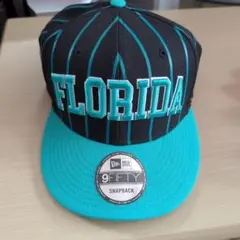 【Y2K】New Era ストライプ柄キャップ