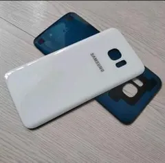 GALAXY S7EDGE 白 ホワイト リアバックガラス交換用