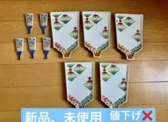 美術　有田焼　萬祥堂　羽子板　香合　金彩　梅と鶯　五個 ran50様 専用 美術 有田焼 萬祥堂 羽子板 香合 金彩 梅と鶯 1個 - メルカリ