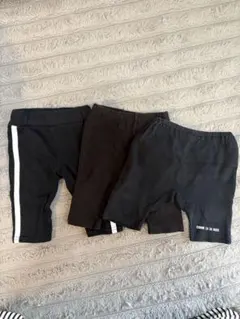COMME CA DU MODE ブラックパンツ 3点セット