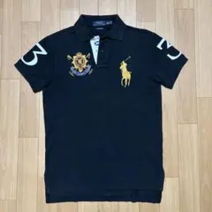 希少 レア ビッグポニー ラルフローレン ブラック ポロシャツ swag y2k