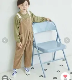 ペアマノン　オーバーオール　サロペット　サイズ100 コーデュロイ