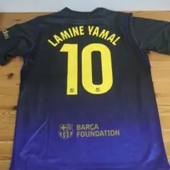 160サイズ FCバルセロナ ラミン・ヤマル ユニフォーム 上下セット