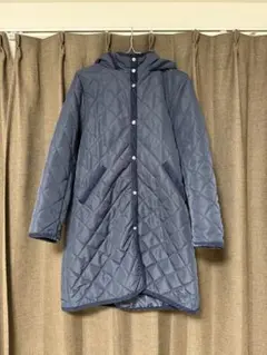 ネイビー キルティングジャケット