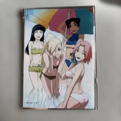 NARUTO ナルト ブロマイド 日向ヒナタ 山中いの テンテン 春野サクラ