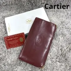 Cartier カルティエ マストライン 長財布 ギャランティカード付きのサムネイル