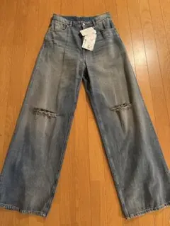 mm6 maison margiela ダメージデニム　美品のサムネイル