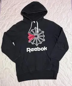 Reebok リーボック　メンズXL相当　裏起毛プルオーバーパーカー