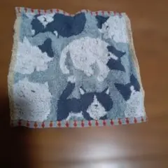 猫デザイン タオルハンカチ