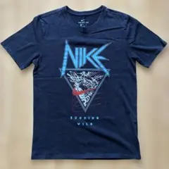 Nike バンドTシャツ風 ランニングTシャツ ブラック S