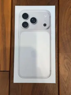 iPhone 17 Pro シルバー 箱のみ