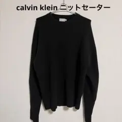 【calvin klein✨】ニットセーター ブラック L