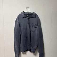 RRL ヴィンテージ加工 ハーフジップ スウェット フェードのサムネイル
