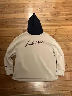 IRISHMAN ダンボールニットパーカー Ｌサイズ 定価16,500円 極美品