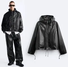 ZARA シャイニーエフェクトテクニカルジャケット セットアップ Mサイズ 2026年最新】シャイニーエフェクト ジャケットの人気アイテム - メルカリ