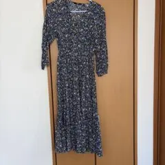 UNIQLO 花柄 Mサイズ ロングワンピース