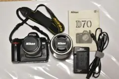 【中古ジャンク】Nikon D70 本体レンズセットのサムネイル