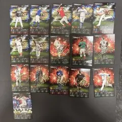 2024年シリーズ サイン入りプロ野球カード16枚セット