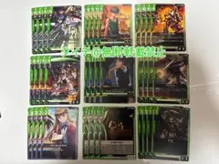 ガンダムカード　カスタムデッキボックス 緑　４コン　ヒイロ　ウイングガンダムのサムネイル