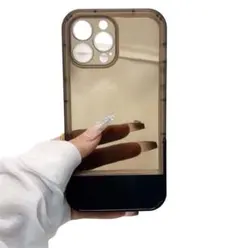 iPhone14pro 畳める　スタンド付きケース　ブラック