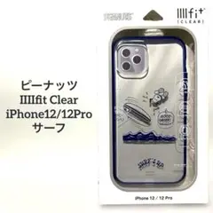ピーナッツ IIIIfit Clear iPhone12/12 Proサーフ