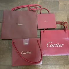 Cartier ショッパー 4枚セット