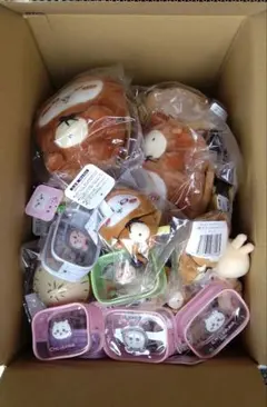 【65点まとめうり】ちいかわくじ たぬきだもん ぬいぐるみ クリアポーチ　他