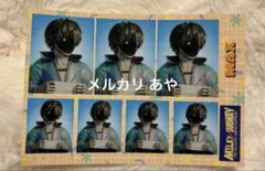 ミルキー☆サブウェイ 各駅停車　マックス トレーディング証明写真風ブロマイド