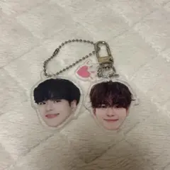 treasure ジェヒョク 顔アクキー セット