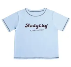 AmlyCity 半袖Tシャツ ホワイト レッドステッチ AmlyCity 半袖Tシャツ ホワイト レッドステッチ - メルカリ