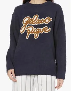 gelato pique ロゴ刺繍 ルー厶ウェア