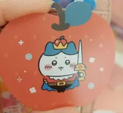 ちいぽけ　りんごカード　ハチワレ　うさぎ　ちいかわ　ノベルティ