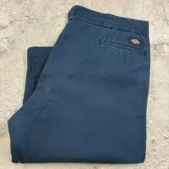 Dickies 874 ワークパンツ W38 L31 ネイビー 古着のサムネイル