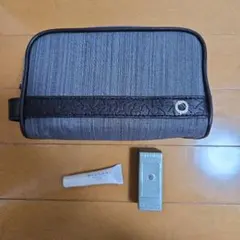 BVLGARI グレー ポーチ