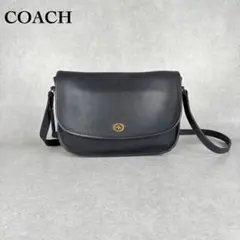 COACH コーチ ターンロック レザー ショルダーバッグ ビンテージ USA製