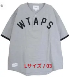 WTAPS 22SS ベースボールシャツ WTAPS Men's Long Sleeve Baseball Shirt in Olive Drab WTAPS