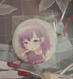 プロセカ　グリッター缶バッジ vol.11 A 朝比奈まふゆ