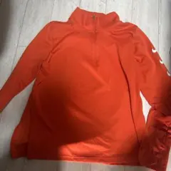 Nike ハーフジップ トップス オレンジ