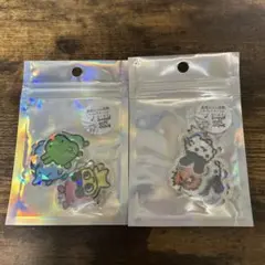 新品未使用　たまごっち　オーロラホログラム加工　クリアシール　40枚　2点セット