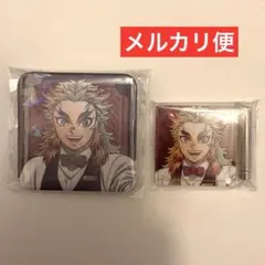 鬼滅の刃 煉獄杏寿郎 モクテル モクテルバー ロトくじ 缶バッジ　アクリルパネル