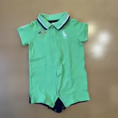 ポロラルフローレン　70cm ポロ生地ロンパース