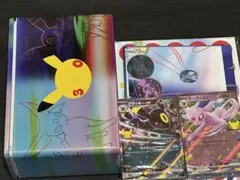 ポケモンカード ブラッキー エーフィ 缶ケースセット
