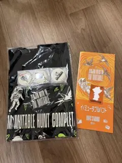 新品未開封　ゼンジン　イミュータブルハント　缶バッジ　Tシャツ　セット 新品未開封 ゼンジン イミュータブルハント 缶バッジ Tシャツ セット