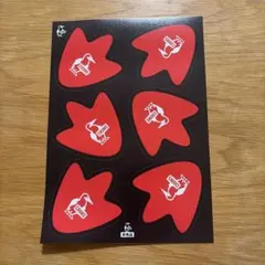 赤い鳥のロゴ ステッカー 6枚セット